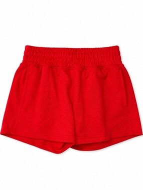 Love Poem Los Angeles Milano Red Lip Athletic Shorts Size Medium NWT